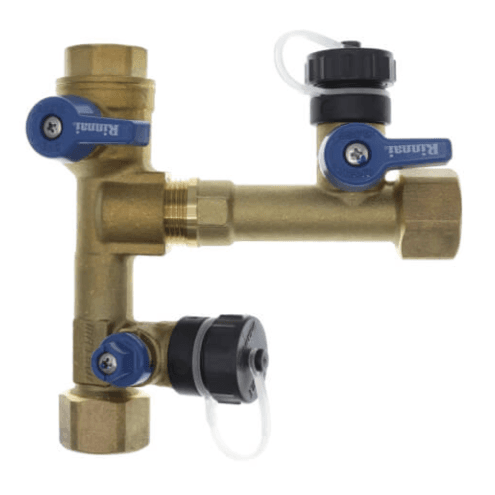 Dedicated Return Valve,
includes: Tee, Check valve,
Drain valve, Isolation valve
for return line