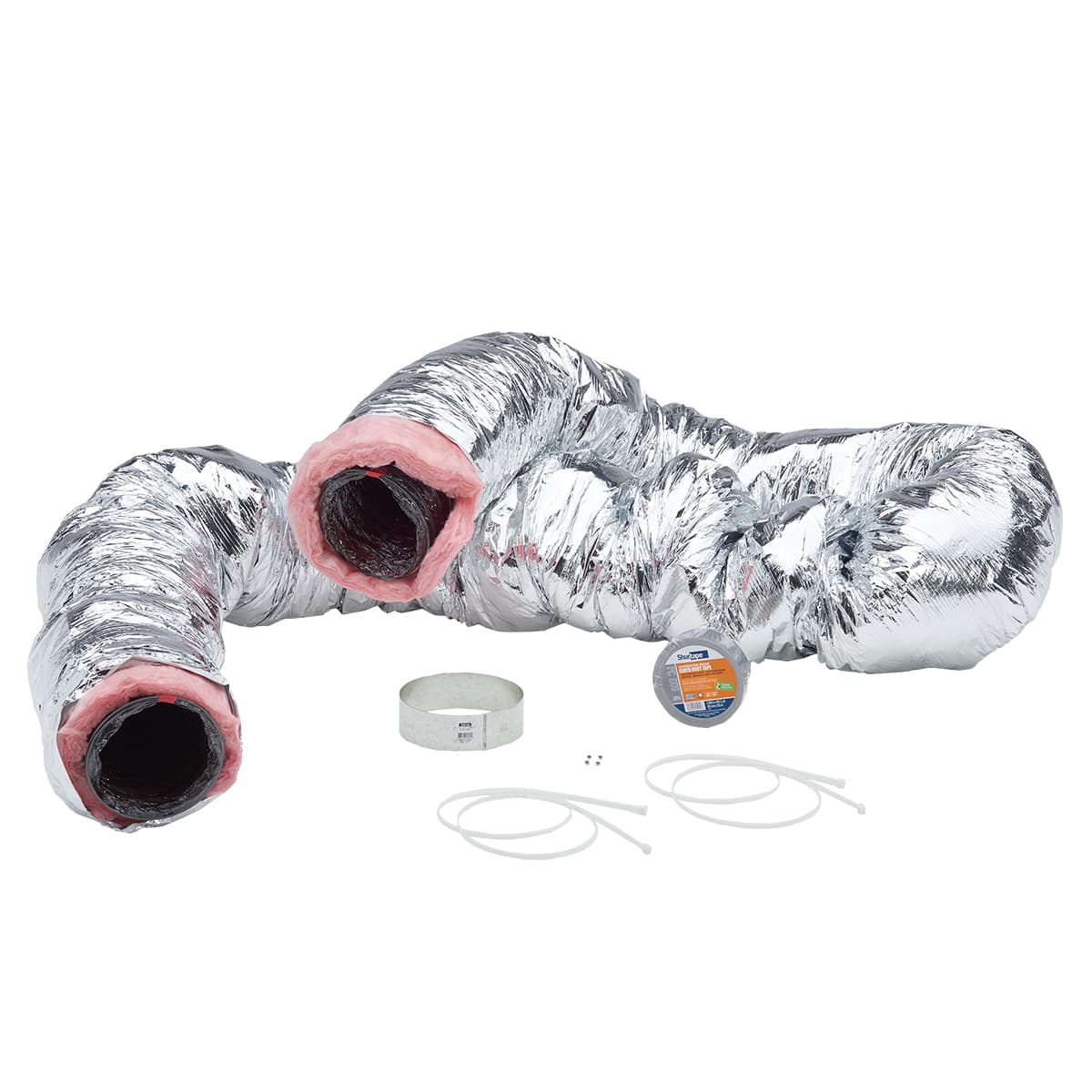 Flexible duct kit - 25' ft x
8" dia - Use for up to 25 feet
of ducting